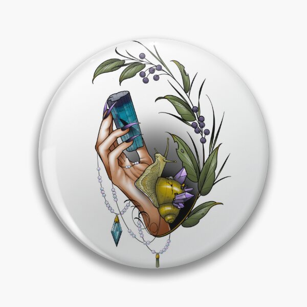 Item preview, Crystal Snail and Tourmaline designed and sold by Spritesup.
