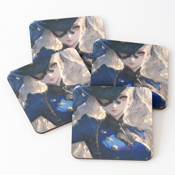 Item preview, Justine Caroline Persona 5 Blue Uniform Velvet Authority designed and sold by 108Recordings.