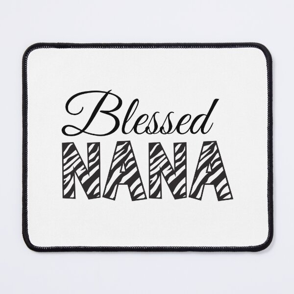 Item preview, Blessed Nana with Zebra Print designed and sold by jeweleddesigns.