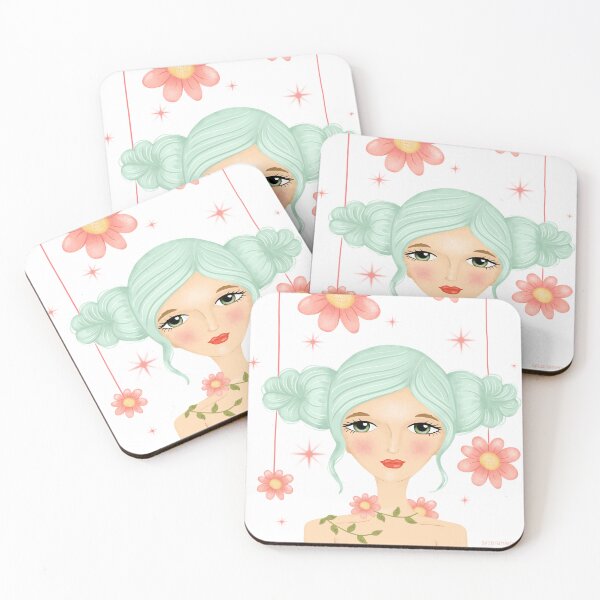 Item preview, Floral Fantasy Portrait designed and sold by Corameixa.