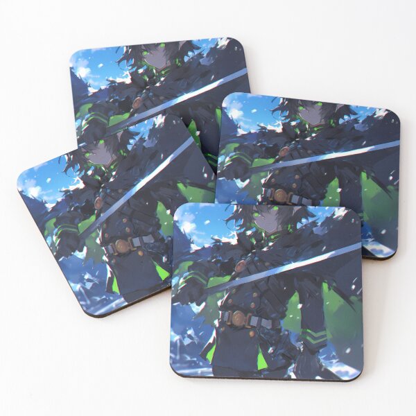 Item preview, Hyakuya Yuuichirou Seraph Of The End Winter Sky Glow Eyes designed and sold by 108Recordings.