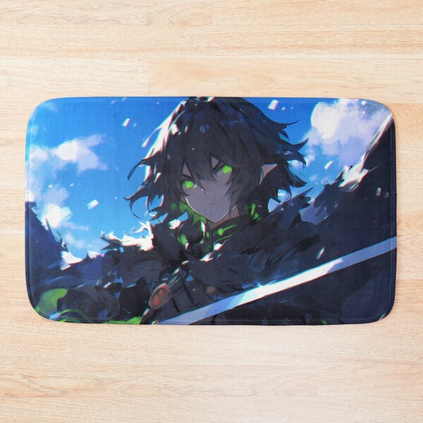 Item preview, Hyakuya Yuuichirou Seraph Of The End Winter Sky Glow Eyes designed and sold by 108Recordings.