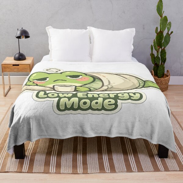 Item preview, Low Energy Mode Frog Sticker – Sleepy Frog Resting designed and sold by InkWanderStudio.