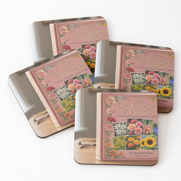 Item preview, The Elegance of Flowers Textbook Design designed and sold by Uniqueartai.