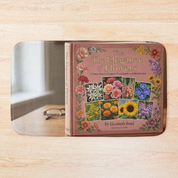 Item preview, The Elegance of Flowers Textbook Design designed and sold by Uniqueartai.