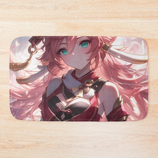 Item preview, Yanfei Genshin Impact Pink Cheerful Sunlit Fantasy Portrait designed and sold by 108Recordings.