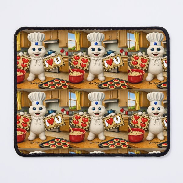 Item preview, Pillsbury Doughboy Poppin Fresh I Love U designed and sold by The Art Queen Of Michigan .