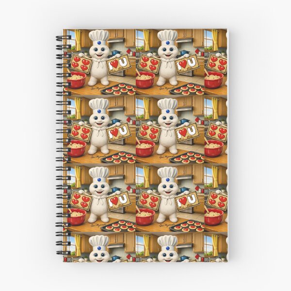 Item preview, Pillsbury Doughboy Poppin Fresh I Love U designed and sold by The Art Queen Of Michigan .