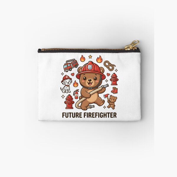 Item preview, Cute Bear Future Firefighter Kids T-Shirt – Brave Cartoon Bear designed and sold by DIRTYSKETCHH.