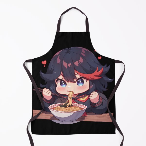 Item preview, Ryuko Matoi Kill La Kill Ramen Chibi With Heart Eyes designed and sold by mildaclairmo.