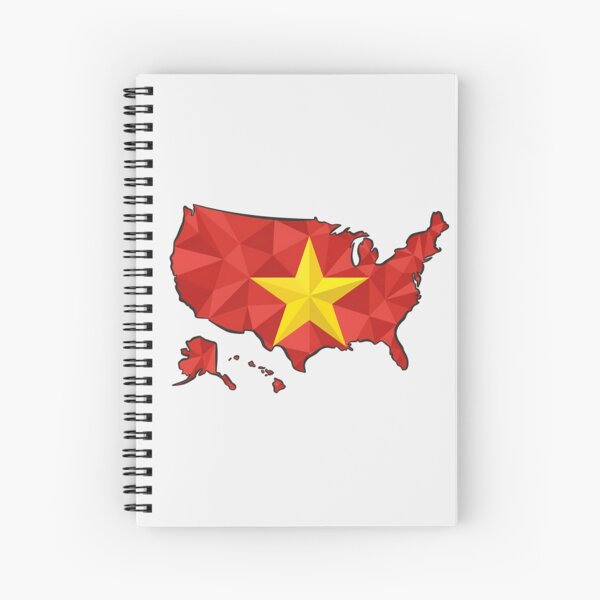 Item preview, USA Map Vietnam Flag Heritage Modern Art designed and sold by MeldMerch Map & Flag Co..