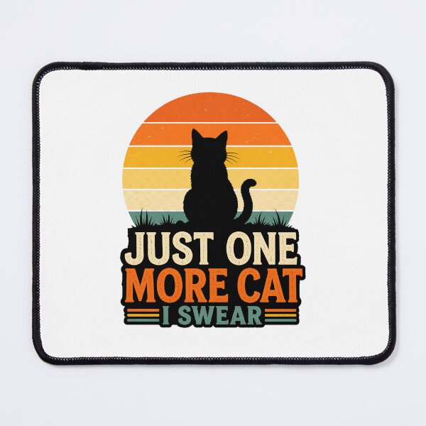 Item preview, just one more cat i swear designed and sold by rnicecameron.