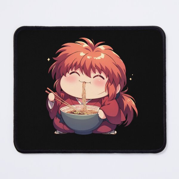 Item preview, Himura Kenshin Rurouni Kenshin Chibi Samurai Ramen Moment designed and sold by mildaclairmo.