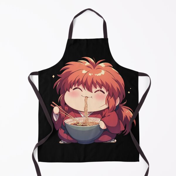 Item preview, Himura Kenshin Rurouni Kenshin Chibi Samurai Ramen Moment designed and sold by mildaclairmo.