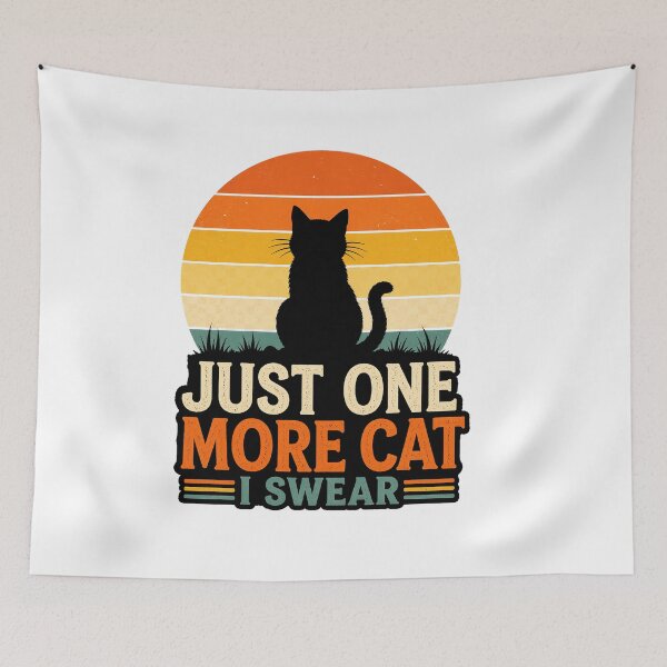 Item preview, just one more cat i swear designed and sold by rnicecameron.