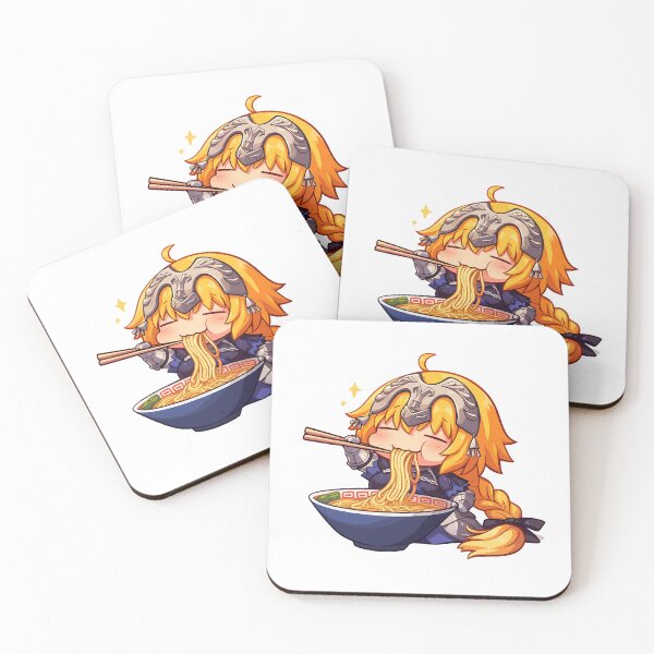 Item preview, Jeanne D Arc Fate Grand Order Kawaii Ramen Chibi designed and sold by mildaclairmo.