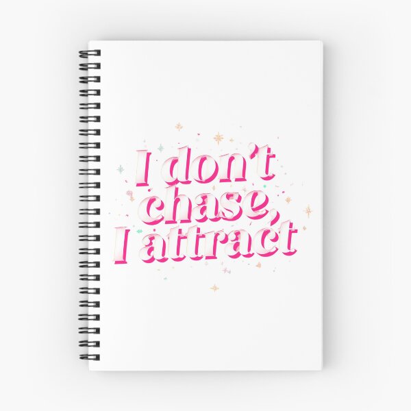 Item preview, i dont chase i attract designed and sold by Artisserie Design Lab.
