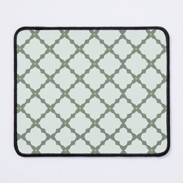 Item preview, Sage Green Lattice Pattern Soft Sage Background designed and sold by yara.lahdo.