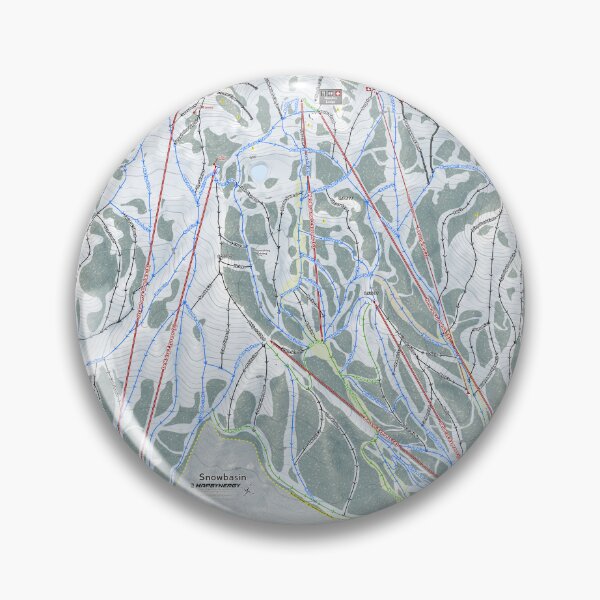 Item preview, Snowbasin Resort Trail Map designed and sold by Mapsynergy.
