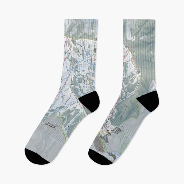 Artikelvorschau, Snowbasin Resort Trail Karte entworfen und verkauft von Mapsynergy.