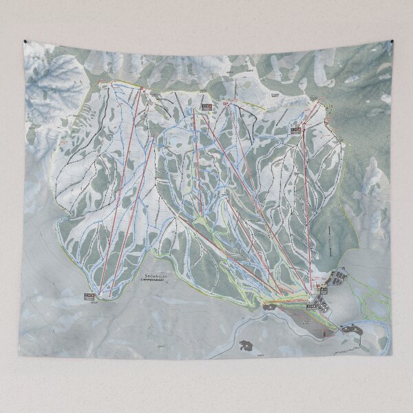 Item preview, Snowbasin Resort Trail Map designed and sold by Mapsynergy.
