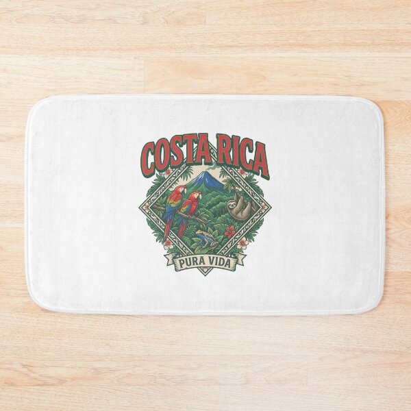 Item preview, Costa Rica Macaw Volcano - Costa Rica Central America , Country Pride , Pura Vida designed and sold by HyphThonia.
