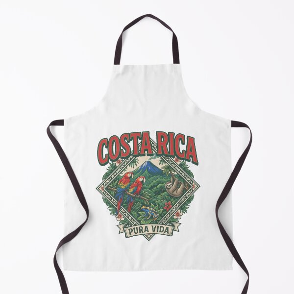 Item preview, Costa Rica Macaw Volcano - Costa Rica Central America , Country Pride , Pura Vida designed and sold by HyphThonia.