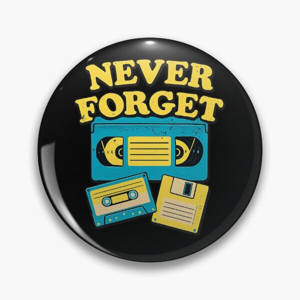 Item preview, Never Forget Retro Cassette Tape Vintage 80s 90s Nostalgia designed and sold by Dujosufot.