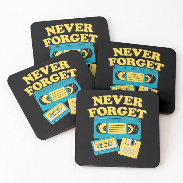 Item preview, Never Forget Retro Cassette Tape Vintage 80s 90s Nostalgia designed and sold by Dujosufot.