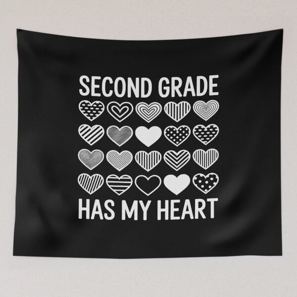 Item preview, Valentine's Day 2nd Grade Teacher Second Grade Has My Heart designed and sold by fferomananul.