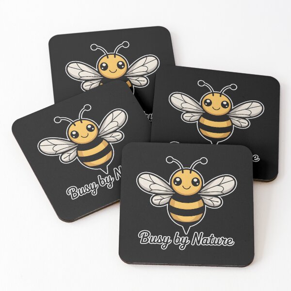 Item preview, Busy By Nature Cute Bee Aesthetic Minimal Animal Shirt designed and sold by ImaginedSpace7.