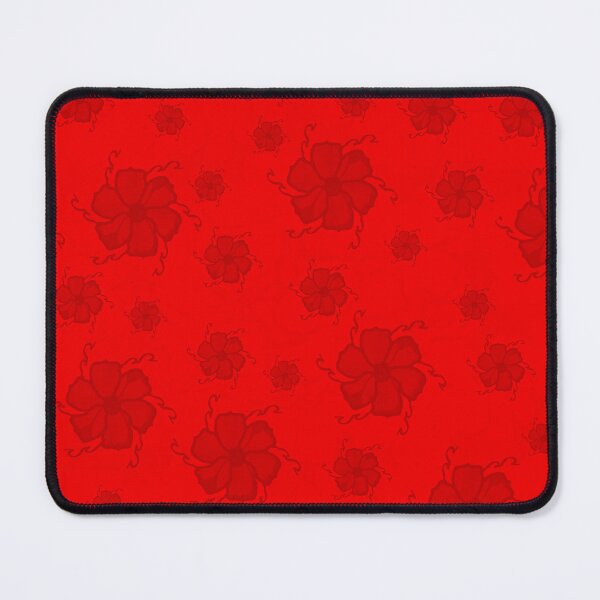 Item preview, Festive Tropics Floral Monochrome in Red designed and sold by HHHeirlooms.
