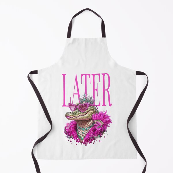 Item preview, Cute Later Gator, Preppy Summer Alligator, Pink Coastal Trendy Girl  designed and sold by HyphThonia.