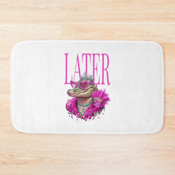 Item preview, Cute Later Gator, Preppy Summer Alligator, Pink Coastal Trendy Girl  designed and sold by HyphThonia.