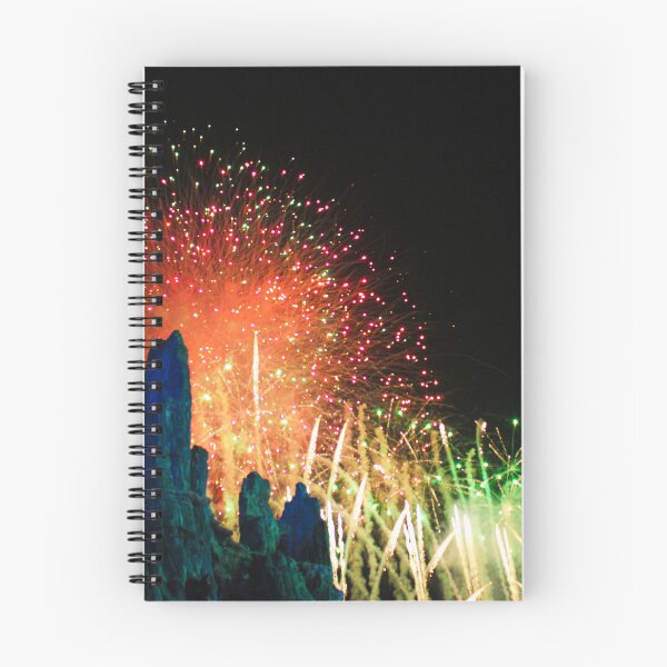 Item preview, Colorful Fireworks over the Spires designed and sold by meghan-98.