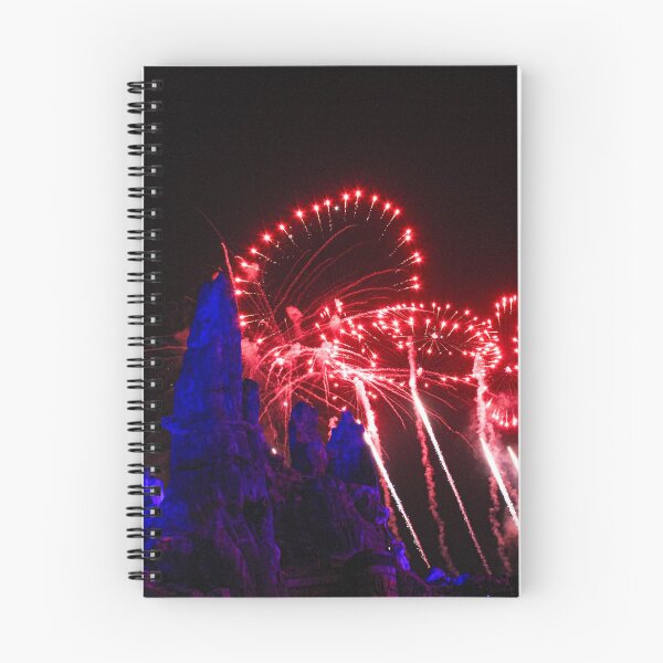Item preview, Red Fireworks Bursting over the Spires designed and sold by meghan-98.