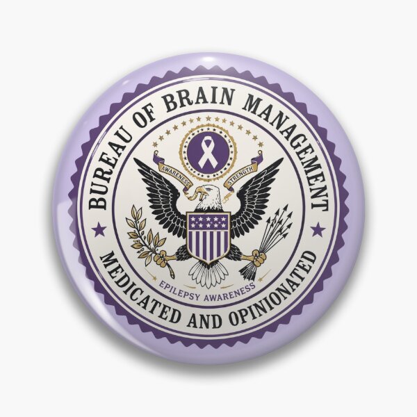 Item preview, Bureau of Brain Management Seal designed and sold by Epileptic Al's Shop.