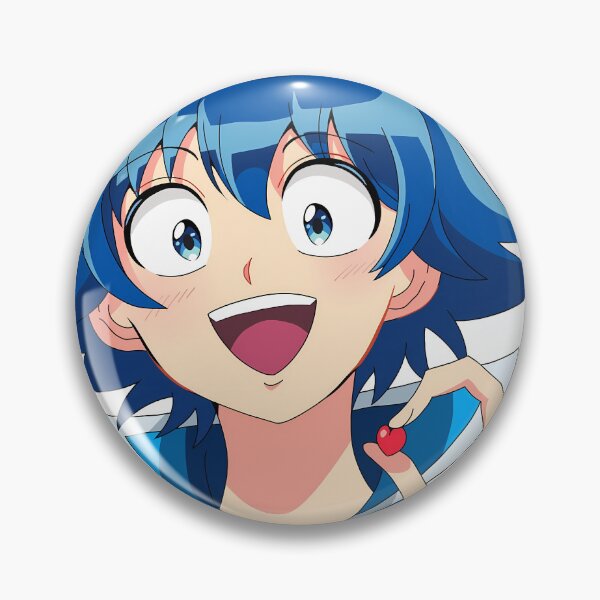 Item preview, Iruma Suzuki Iruma Kun Heart Gesture Bright Blue Smile designed and sold by SuperTeamCanada.