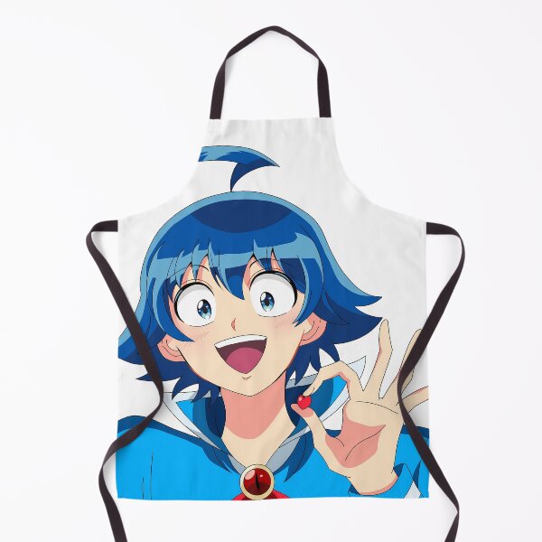 Item preview, Iruma Suzuki Iruma Kun Heart Gesture Bright Blue Smile designed and sold by SuperTeamCanada.