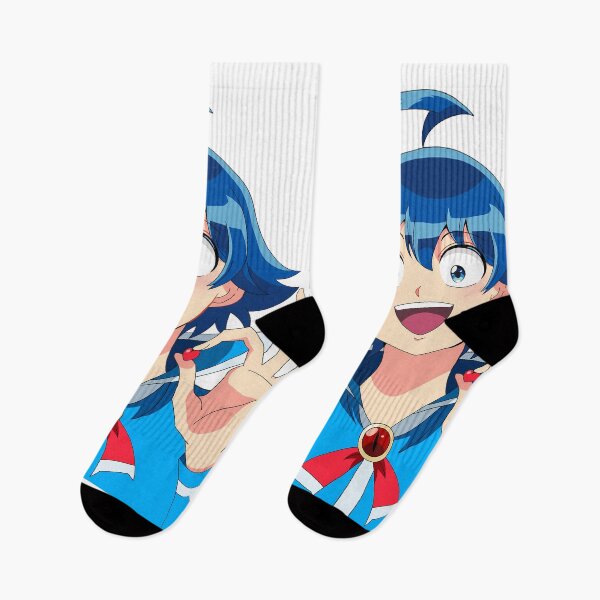 Item preview, Iruma Suzuki Iruma Kun Heart Gesture Bright Blue Smile designed and sold by SuperTeamCanada.