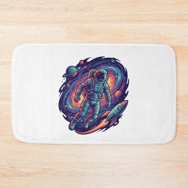 Item preview, Astronaut Neon Galaxy Drift designed and sold by IllustrifyArts.