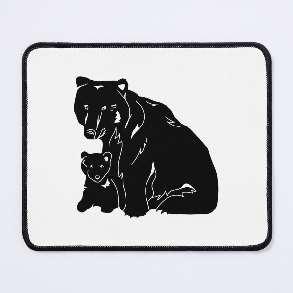 Item preview, Mama Bear and a Bear Cub designed and sold by MagnoliaLake.