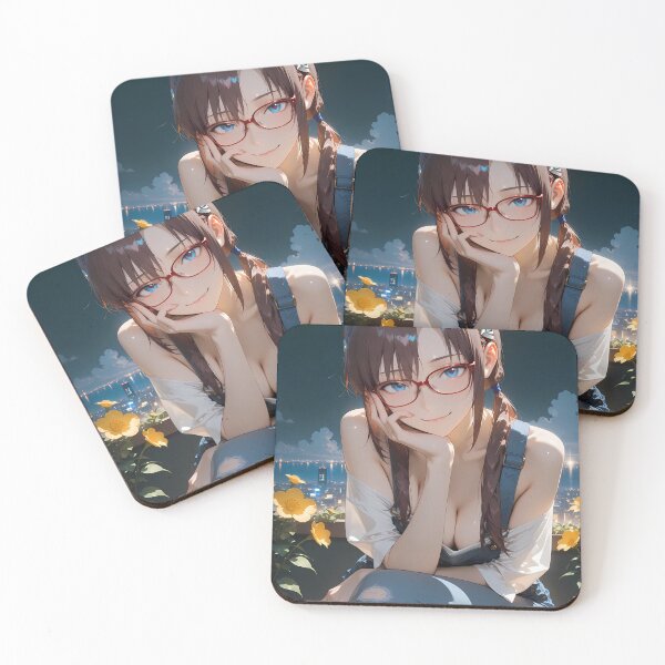 Item preview, Makinami Mari Illustrious Evangelion Rooftop Night Flowers designed and sold by SuperTeamCanada.