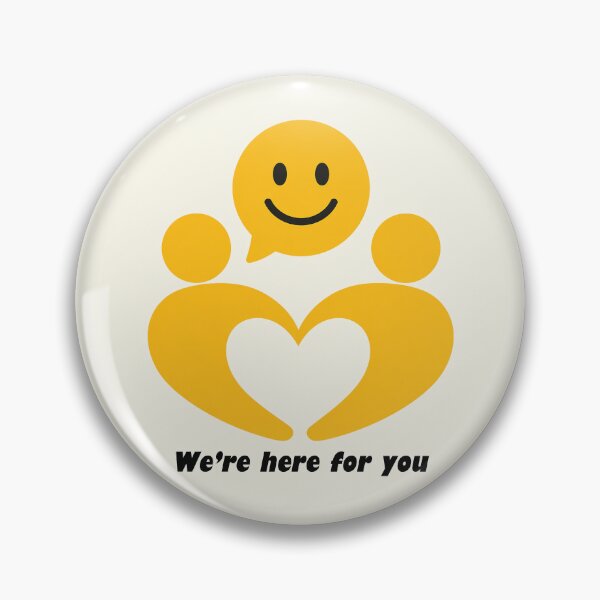 Item preview, Are you OK | Mental Health Awareness Graphic | Check In & Care Design | We are here for you | Yellow Support Symbol designed and sold by Dimu Co..