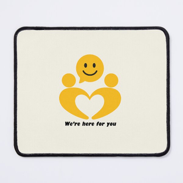 Item preview, Are you OK | Mental Health Awareness Graphic | Check In & Care Design | We are here for you | Yellow Support Symbol designed and sold by Dimu Co..