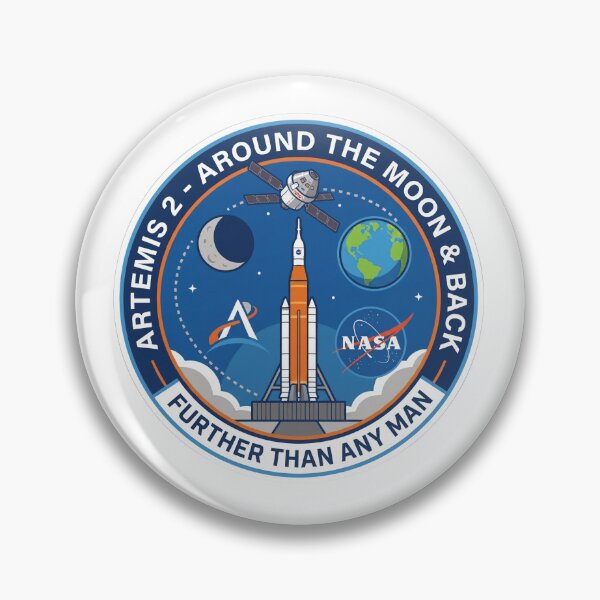 Item preview, Artemis II Lunar Orbit Mission designed and sold by IllustrifyArts.