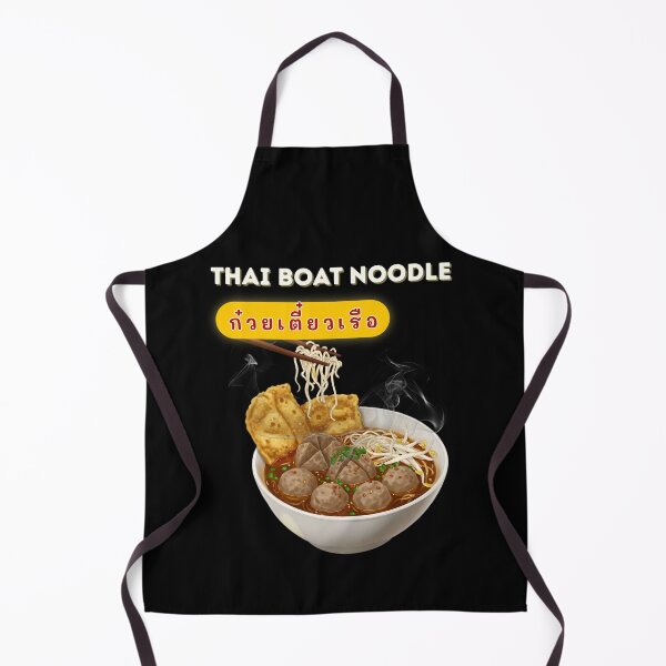 Item preview, Thai Boat Noodle Cozy Street Food Bowl Asian Soup Food Lover Gift designed and sold by CHANCHANAI.