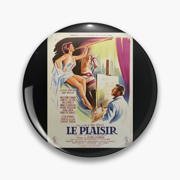 Item preview, Le Plaisir Classic French Movie Vintage Art designed and sold by trueliving101.