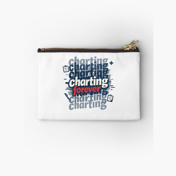 Item preview, "Charting Forever" | Relatable Nurse & Healthcare Admin Humor designed and sold by Naviora.