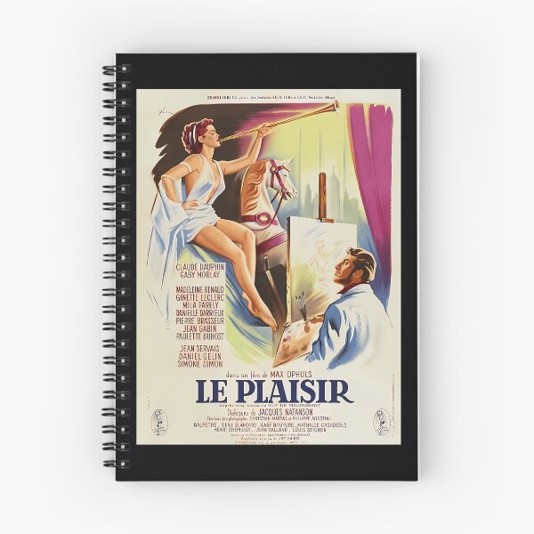 Aperçu de l'œuvre Le Plaisir Classique Français Film Vintage Art créée et vendue par trueliving101.